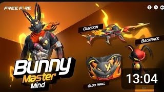 RedBani bundle confirm date November month pass rewards free fire Naruto collar🤯🤩viralvideo ff [upl. by Leinod]