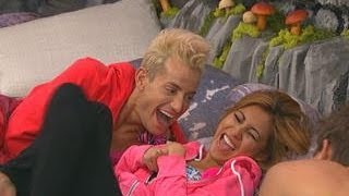 Big Brother  Tickle Fight  Live Feed Clip [upl. by Nosretep]