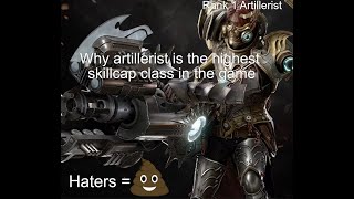 Lost Ark Rank 1 Artillerist why Artillerist is the highest skill cap class and addressing the haters [upl. by Nirak]