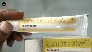 tacrovera 003 ointment usesin hindi tacrovera ointment 003 TACROVERA OINTMENT 003 tacrolimus [upl. by Oludoet973]