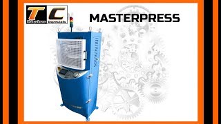 MASTER PRESS  Automatic vulcanizer press  TC Special Machines [upl. by Bor]