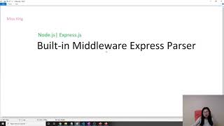 Nodejs  Expressjs  Express Builtin Parser [upl. by Alake466]