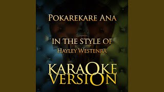 Pokarekare Ana In the Style of Hayley Westenra Karaoke Version [upl. by Tiffie188]