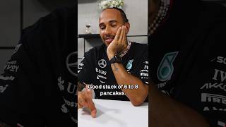 Lewis Hamilton LOVES Pancakes 😁🥞 [upl. by Zacharia760]