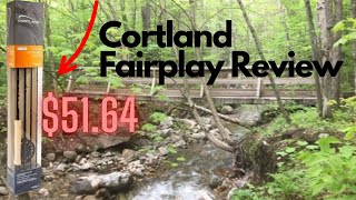 Cortland Fairplay Fly fishing combo Review [upl. by Noelc544]