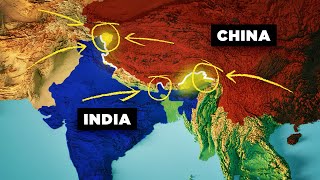 How Geography is Pushing India amp China to War [upl. by Veronike729]