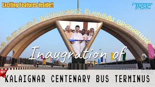 Inaugration and Features of KCBT🎉✨  Special Cover❤️  TNSTC Enthusiasts💙 [upl. by Aramois994]