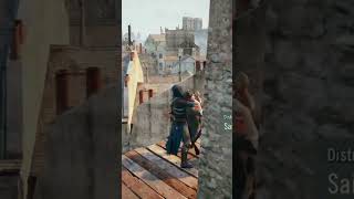 Assassins creed unitynonlethal takedown 🤐 assassinscreed gaming games assassincreed [upl. by Ysnil248]