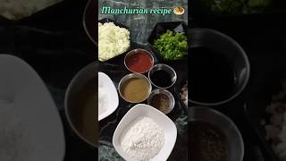 Manchurian recipe 🧆 food ytshorts viralvideo tredingrecipe viralvoice minivlog trending [upl. by Ycul284]