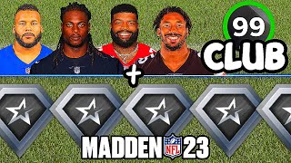 Can The 99 Club in Madden 23 Carry A Team Of Star Devs To the Superbowl [upl. by Marchese]