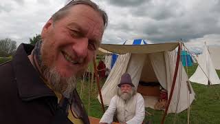 Tewkesbury Medieval Festival 2024 plus the Barflys Rally [upl. by Ellehcirt]