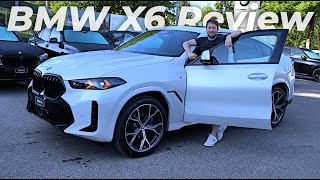 New BMW X6 Facelift 2024 InDepth Review [upl. by Hanzelin]