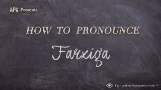 How to Pronounce Farxiga Real Life Examples [upl. by Cowles823]