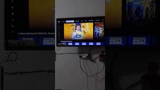 How to Get Jio Cinema app on Smart TV shorts lgtv jiocinema tv samsung watchipl music [upl. by Carlyn]