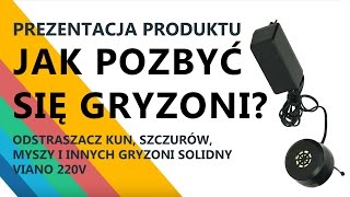 Jak pozbyć się gryzoni Viano Solidny odstraszacz myszy i szczurów [upl. by Phail]