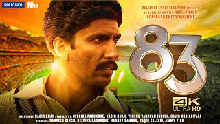 83  Full Movie HD 4k facts Ranveer Singh  Kabir Khan  Deepika padukone  Cricket [upl. by Ileane]