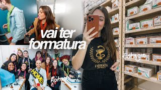 Últimos dias de estágio apitaço da faculdade e rotina  VLOG [upl. by Aleira468]