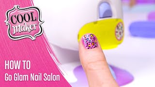 How To Style a Manicure with the NEW Go Glam Nail Salon from Cool Maker [upl. by Bitthia]