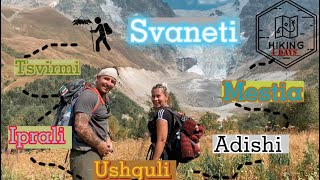 Hiking in Svaneti Georgia [upl. by Eenttirb]