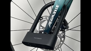 ROCKBROS Bike Lock SetUp Tutorial [upl. by Emmanuel]