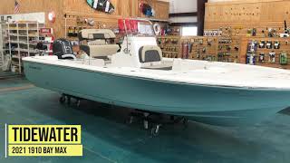 2021 Tidewater 1910 Bay Max  Truly Affordable With All The Features  This Boat Sells Out Fast [upl. by Analeh]