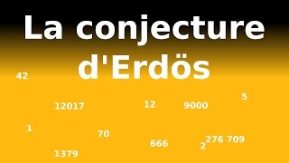 RS1  La conjecture dErdös [upl. by Garett]