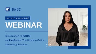 IONOS rankingCoach Introductory Webinar [upl. by Romulus]