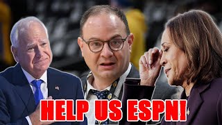 EPIC FAILURE Kamala campaign tried to use ESPN and Adrian Wojnarowski to break POLITICAL news [upl. by Hatokad]