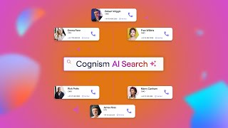 75 faster prospecting power with Cognism AI Search [upl. by Adnahsar40]