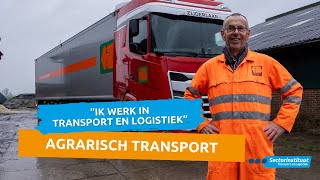 Smalle polderwegen en van alle markten thuis in agrarisch transport  STLNL [upl. by Manwell827]