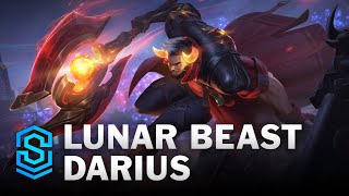 Lunar Beast Darius Skin Spotlight  League of Legends [upl. by Hylton]