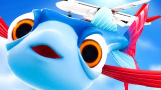 FLYING FISH JUMPS OUT OF A PLANE  I Am Fish Part 14  Pungence [upl. by Tarrel]