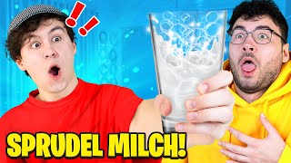 WIR SPRUDELN MILCH UND TRINKEN SIE [upl. by Acissehc]