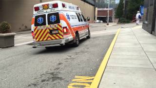 MURRYSVILLE MEDIC ONE EMS AMBULANCE LEAVING UPMC PRESBYTERIAN HOSPITAL IN PITTSBURGH PENNSYLVANIA [upl. by Ashbaugh]