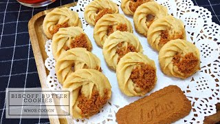 Biscoff Butter Cookies Resepi  Recipe [upl. by Eiramrebma]