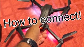 Passcode for 70 Ascend Aeronautics ASC2450 drone How to connect [upl. by Ursal]