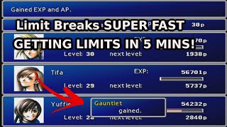 How to Get Limit Breaks Fast and EARLY [upl. by Ailehpo]