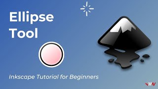 Ellipse Tool  Inkscape Tutorial for Beginners [upl. by Levey702]