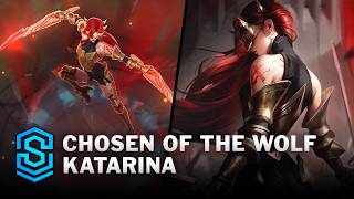 Chosen of the Wolf Katarina Skin Spotlight  PreRelease  PBE Preview  League of Legends [upl. by Schug112]