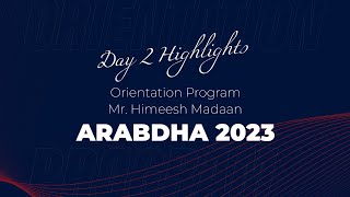 ARABDHA 2023  Orientation Program  GNIOT Institute of Professional Studies [upl. by Parnas]