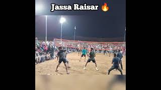 Jassa Raisar Fire Shots at Kalalmajra Shooting Volleyball Tournament Match volleyball [upl. by Nesnaj]