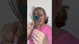 featherhair feather hair hairtok hairstyle featherroots hairtutorial testing hairstyles [upl. by Refennej]