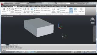 The MERGE FACE Command  AutoCAD [upl. by Madeleine477]