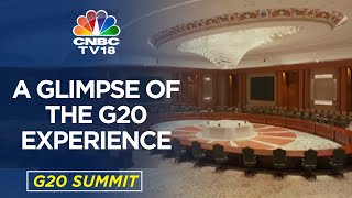 What Does The G20 Experience Look Like  Inside The G20 Summit Venue  N18V  CNBC TV18 [upl. by Anelaj771]