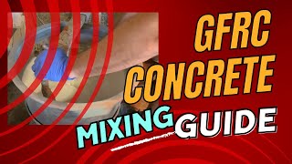 Mastering GFRC Concrete Additives Mixing [upl. by Ardnwahs]