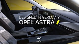 New Opel Astra Designed in Germany [upl. by Allana898]