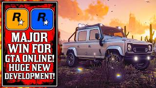 HUGE WIN For GTA Online NEW GTA Online Update News amp Intel New GTA5 Update [upl. by Daniels]