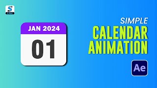 Calendar Animation  After Effects Tutorial  Animation  By Swag Art amp Craft [upl. by Parish950]