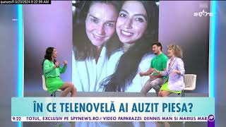 Maria Andreea  Star Matinal  Despre Telenovelas Party [upl. by Caria196]