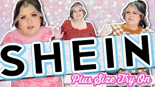 HUGE 550 SHEIN PLUS SIZE TRY ON HAUL ❄️ WINTER FASHION [upl. by Llerehc715]